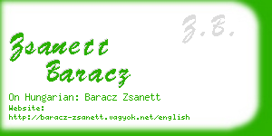 zsanett baracz business card